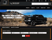 Tablet Screenshot of blackhorseoffroad.com